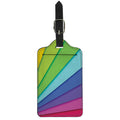 Rainbow Shades Print Luggage Tag