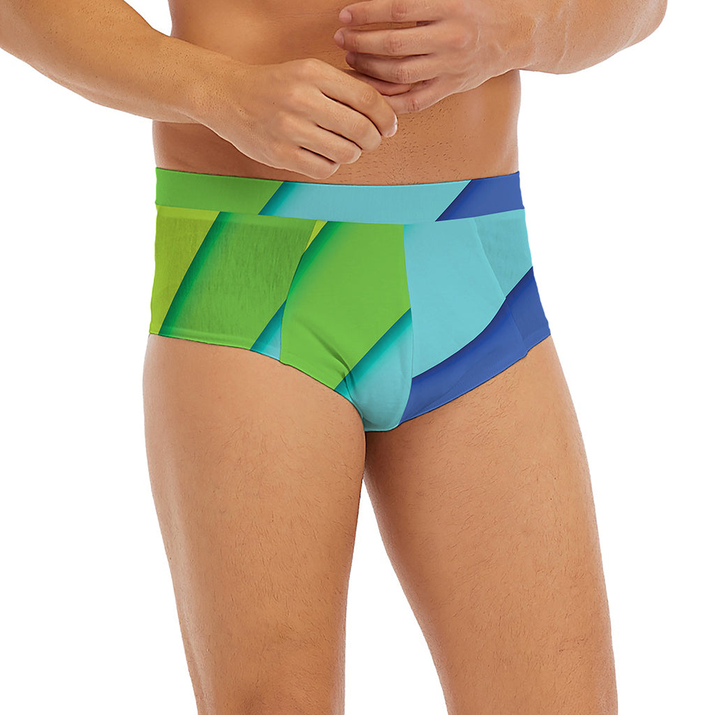 Rainbow Shades Print Men's Briefs