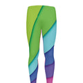 Rainbow Shades Print Men's Leggings