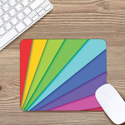 Rainbow Shades Print Mouse Pad