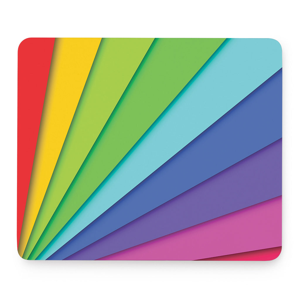 Rainbow Shades Print Mouse Pad