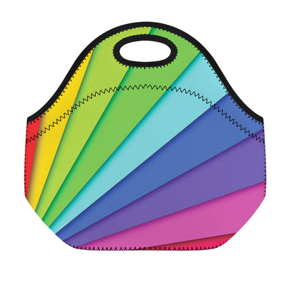 Rainbow Shades Print Neoprene Lunch Bag
