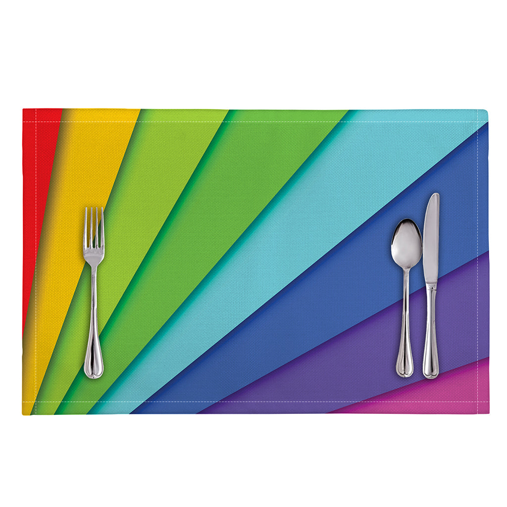 Rainbow Shades Print Placemat
