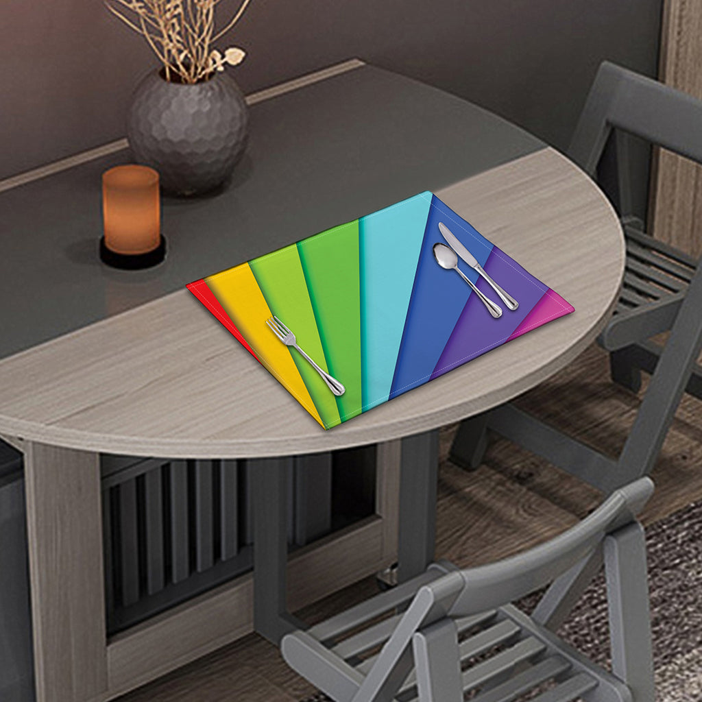 Rainbow Shades Print Placemat