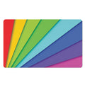 Rainbow Shades Print Polyester Doormat
