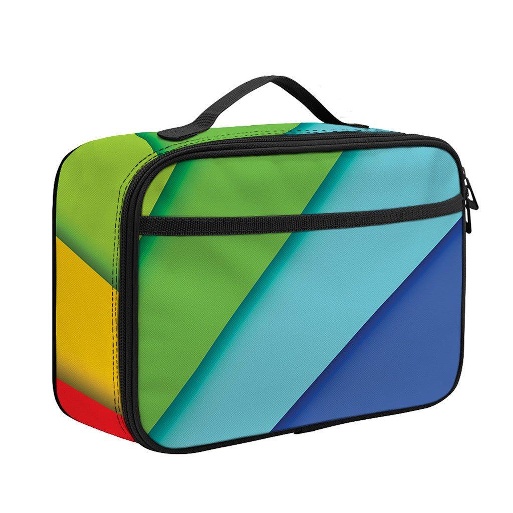Rainbow Shades Print Portable Lunch Bag