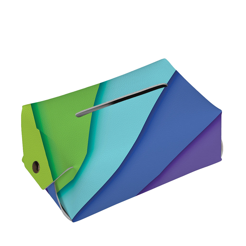 Rainbow Shades Print Rectangle Tissue Box Cover