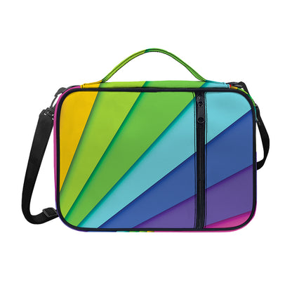 Rainbow Shades Print Shoulder Strap Bible Bag