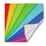 Rainbow Shades Print Silk Bandana