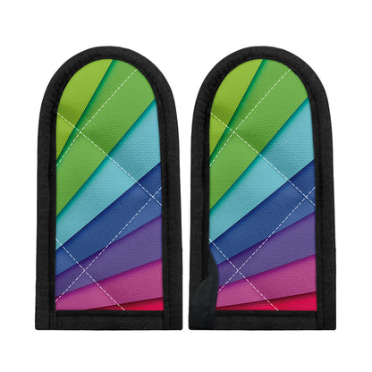 Rainbow Shades Print Skillet Handle Cover