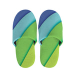 Rainbow Shades Print Slippers