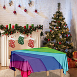 Rainbow Shades Print Tablecloth