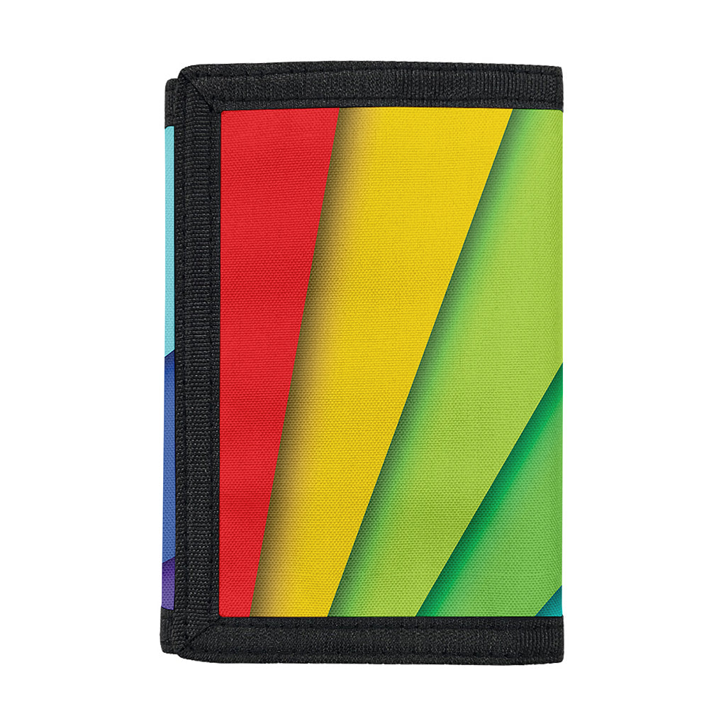 Rainbow Shades Print Trifold Wallet