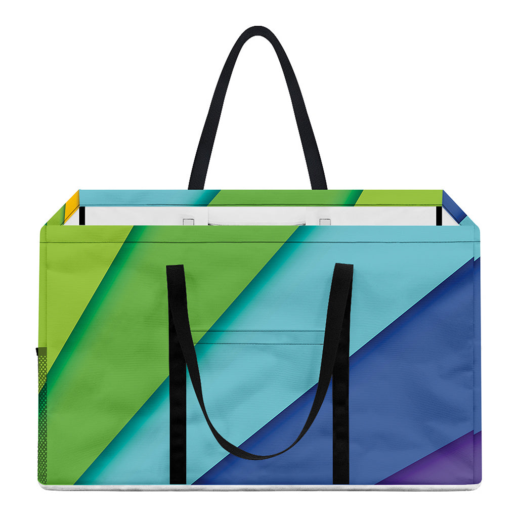 Rainbow Shades Print Utility Tote Bag