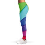 Rainbow Shades Print Women's Leggings