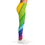 Rainbow Shades Print Women's Leggings
