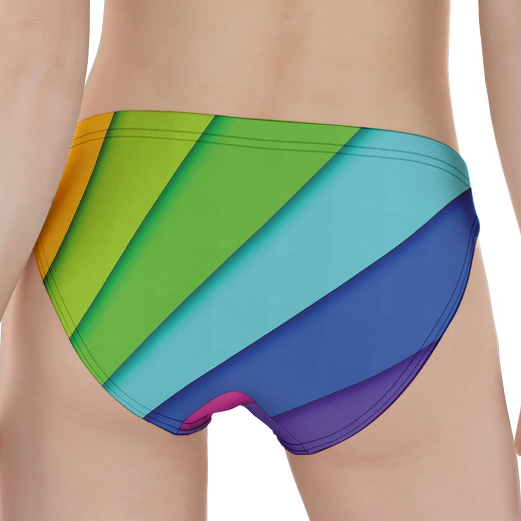 Rainbow Shades Print Women's Panties