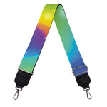 Rainbow Spiral Tie Dye Print Bag Strap