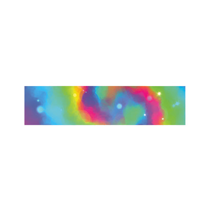 Rainbow Spiral Tie Dye Print Bed Runner