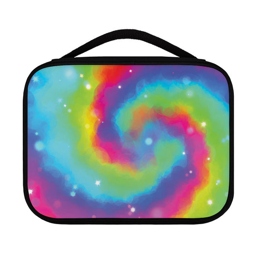 Rainbow Spiral Tie Dye Print Classic Bible Case