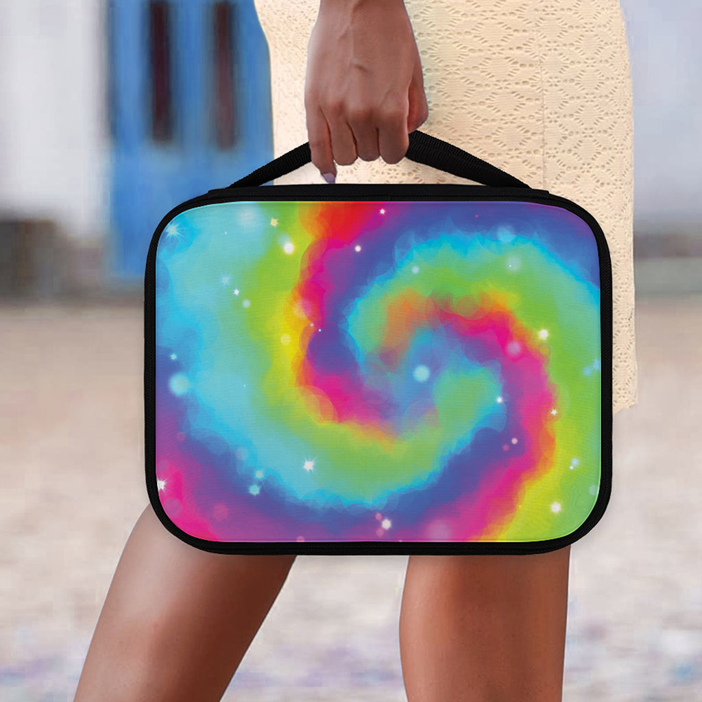 Rainbow Spiral Tie Dye Print Classic Bible Case