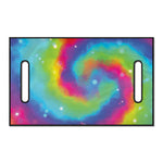 Rainbow Spiral Tie Dye Print Golf Cart Seat Cover