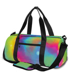 Rainbow Spiral Tie Dye Print Gym Bag