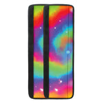 Rainbow Spiral Tie Dye Print Refrigerator Handle Covers