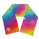 Rainbow Spiral Tie Dye Print Scarf