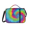 Rainbow Spiral Tie Dye Print Shoulder Strap Bible Bag