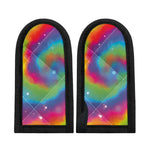 Rainbow Spiral Tie Dye Print Skillet Handle Cover