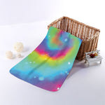 Rainbow Spiral Tie Dye Print Towel