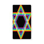Rainbow Star of David Print Baby Crib Sheet