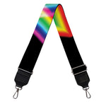 Rainbow Star of David Print Bag Strap