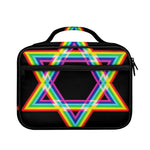 Rainbow Star of David Print Briefcase Bible Bag