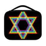 Rainbow Star of David Print Classic Bible Case