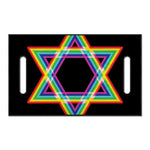 Rainbow Star of David Print Golf Cart Seat Cover