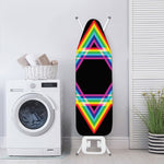 Rainbow Star of David Print Ironing Board Cover