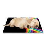 Rainbow Star of David Print Pet Cooling Mat Cover