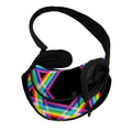 Rainbow Star of David Print Pet Sling Carrier