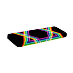 Rainbow Star of David Print Piano Keyboard Cover