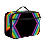 Rainbow Star of David Print Portable Lunch Bag