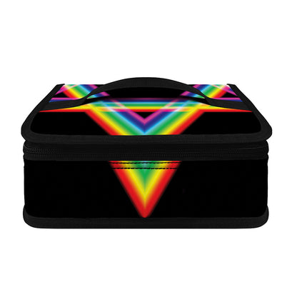 Rainbow Star of David Print Small Lunch Bag