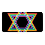 Rainbow Star of David Print Towel