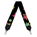 Rainbow Stars Pattern Print Bag Strap