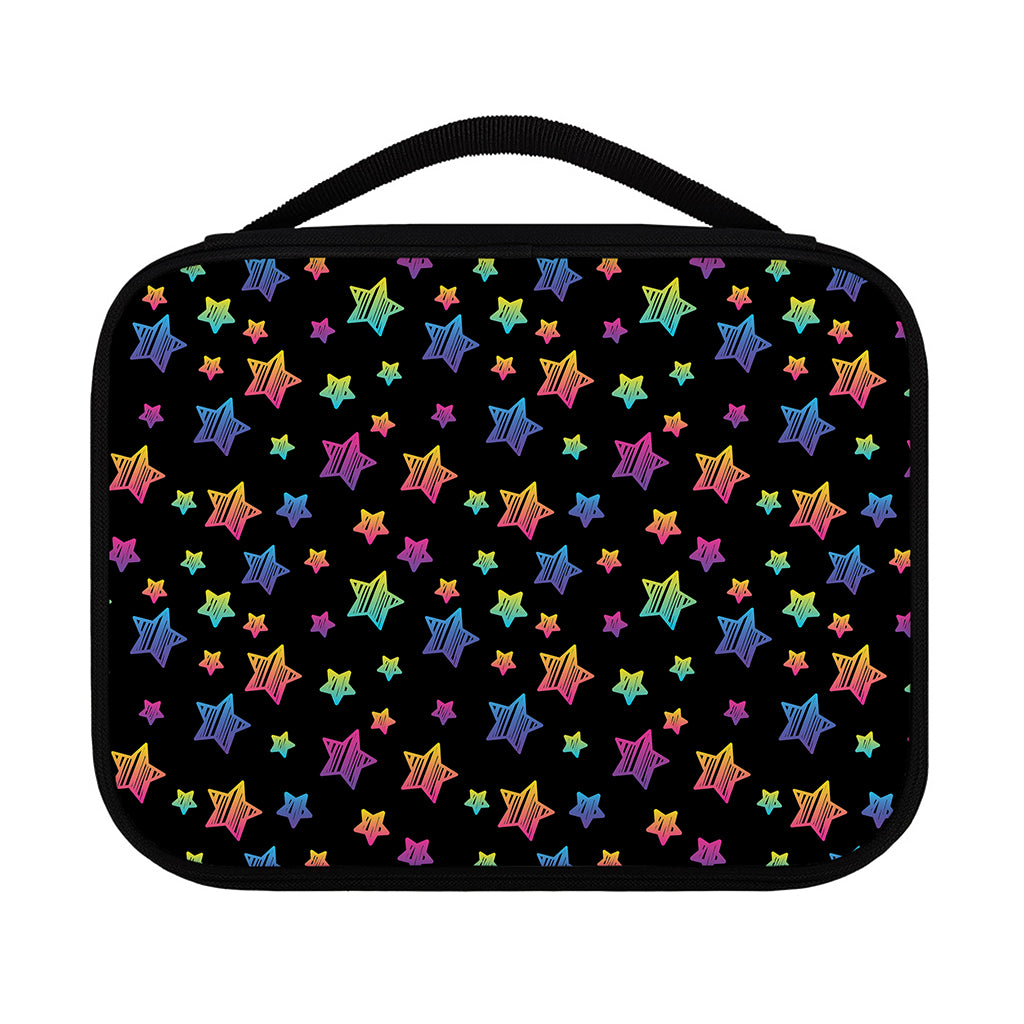 Rainbow Stars Pattern Print Classic Bible Case