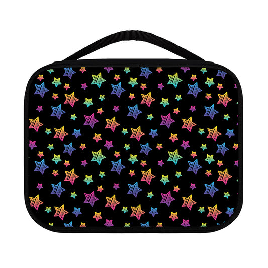 Rainbow Stars Pattern Print Classic Bible Case