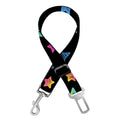Rainbow Stars Pattern Print Dog Seat Belt