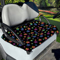 Rainbow Stars Pattern Print Golf Cart Seat Cover