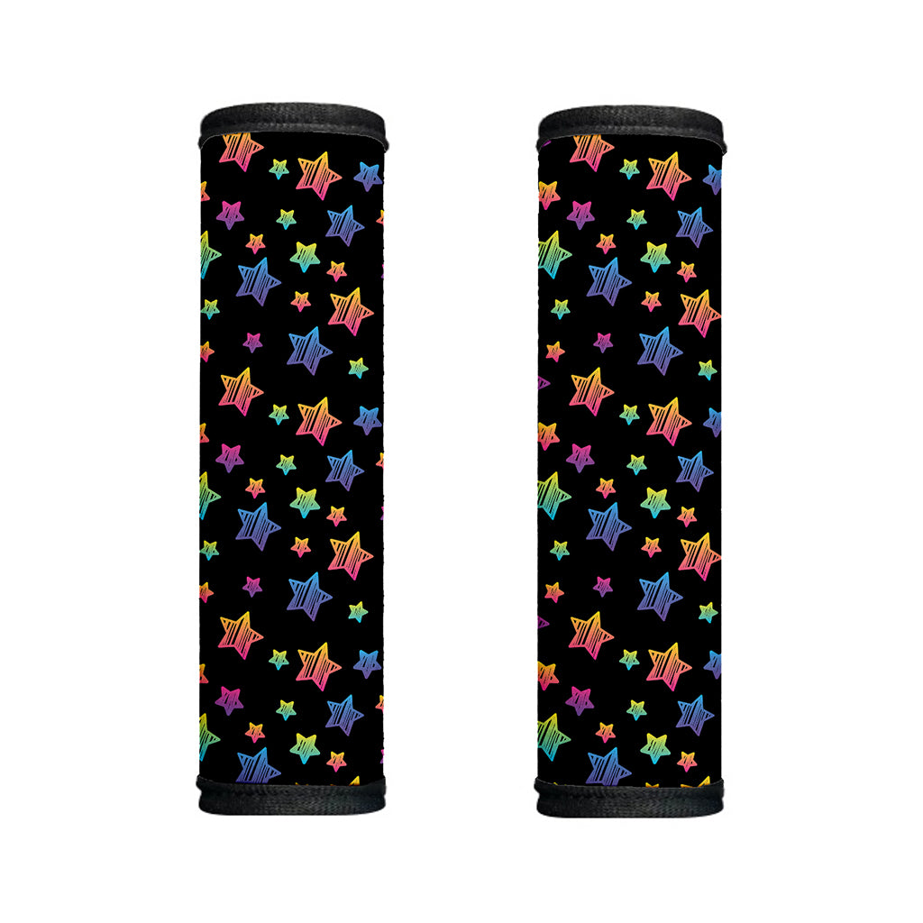 Rainbow Stars Pattern Print Handle Covers